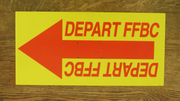 Flèches lieu de départ